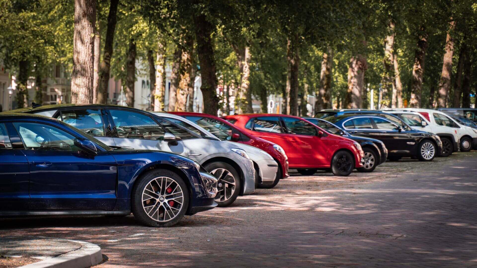 Smart parking management system showcasing real-time parking availability and automated guidance for optimal parking spot selection