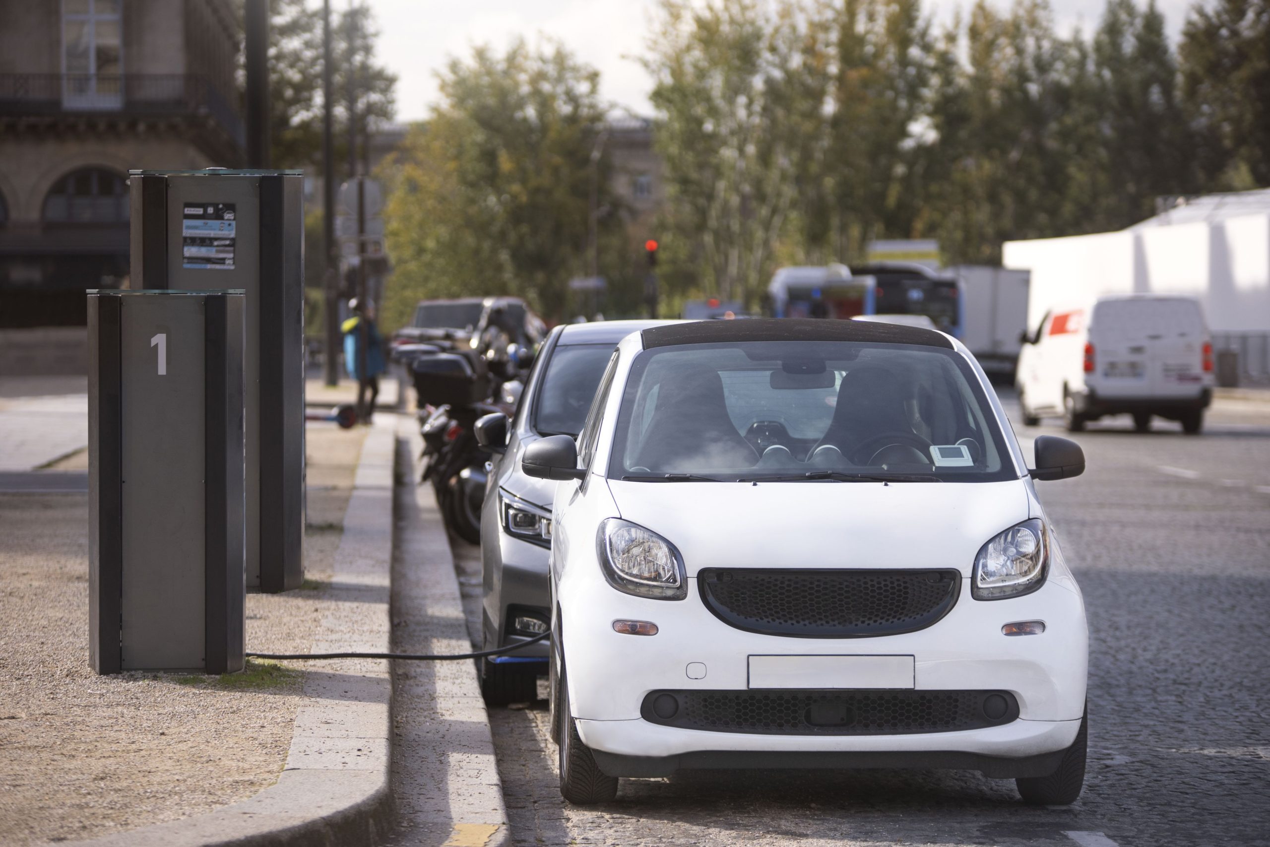 electric car parking charging